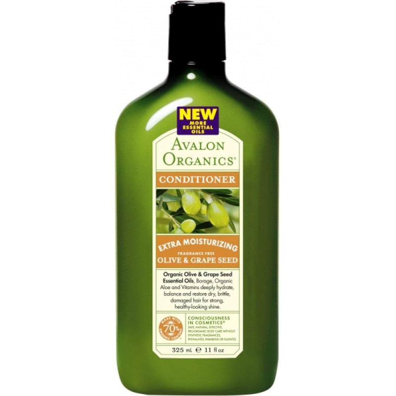 Шампунь AVALON ORGANICS «Олива и Виноградная косточка» для ломких и поврежденных волос