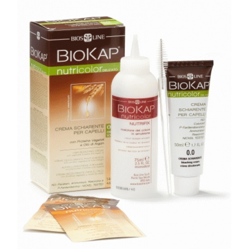 Осветляющий крем BIOKAP 0.0, (осветляющий на 2-3 тона) 