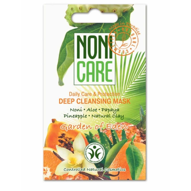 Глиняная маска NONICARE для глубокого очищения «Garden of Eden»
