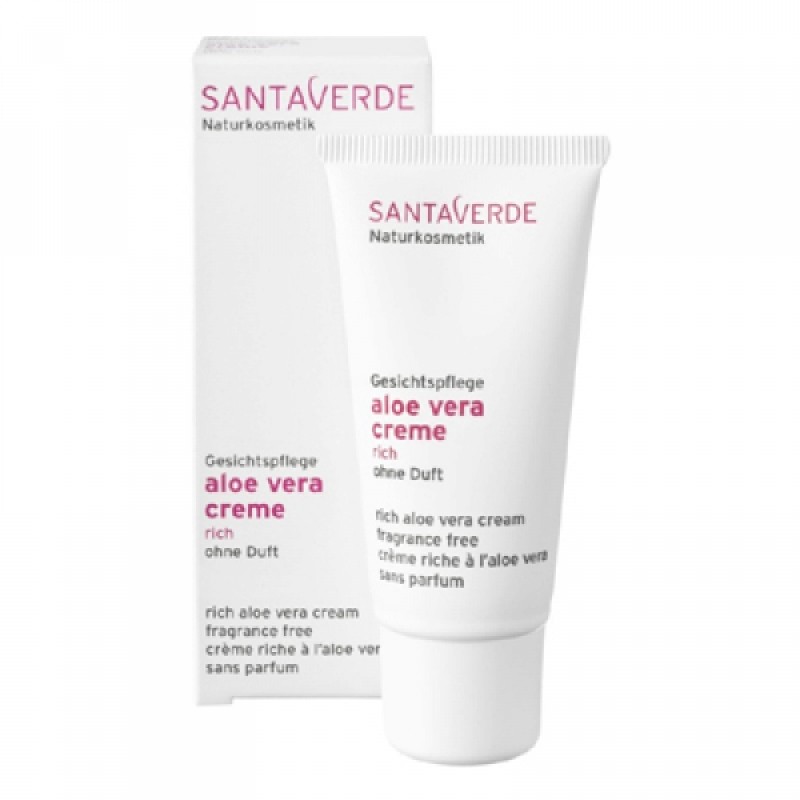 Крем для лица SANTAVERDE питательный Aloe Vera Basic для сухой и чувствительной кожи