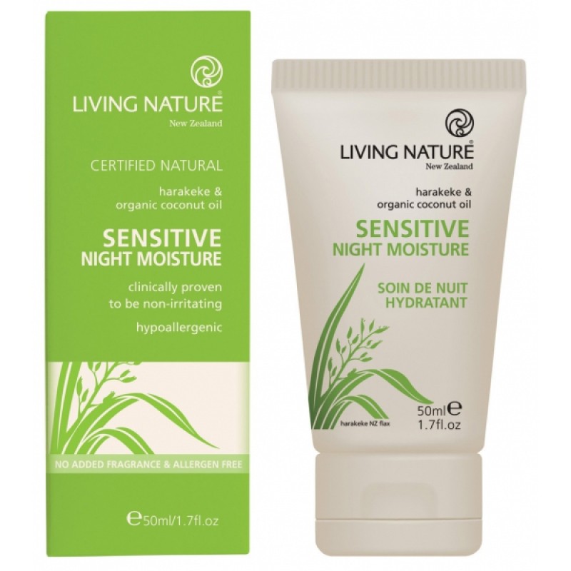 Ночной крем LIVING NATURE для чувствительной кожи