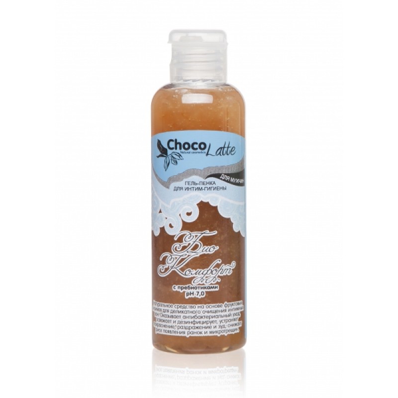 Гель-пенка для интимной гигиены CHOCOLATTE "БИО-КОМФОРТ" для мужчин