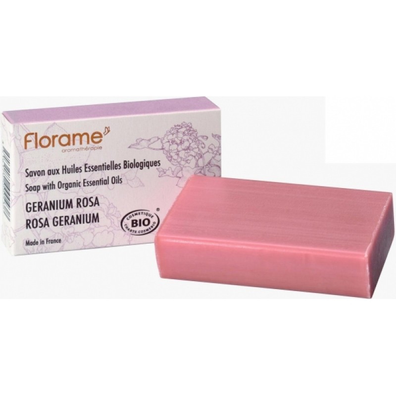 Мыло FLORAME «Герань - Роза»