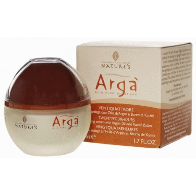Крем для лица NATURE'S Arga противовозрастной 24 часа