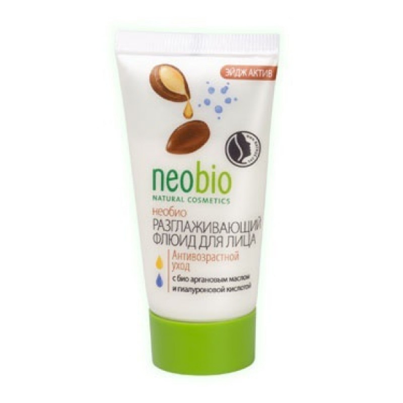 Разглаживающий флюид NEOBIO для лица ЭЙДЖ АКТИВ