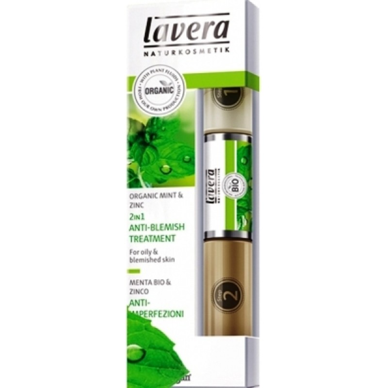 Средство для проблемной кожи LAVERA 2 в 1 «Мята»