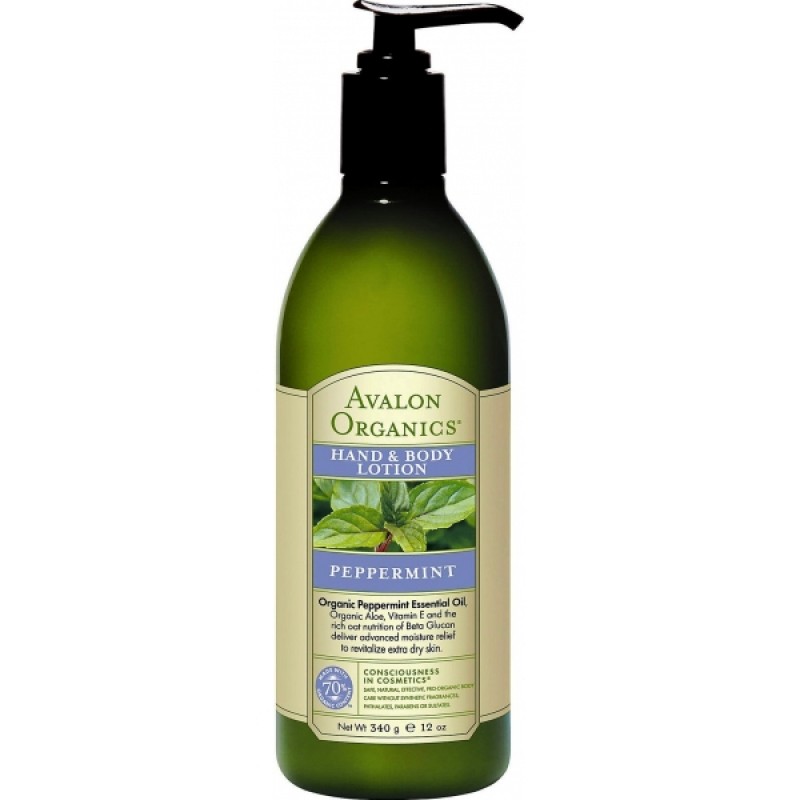 Лосьон для тела AVALON ORGANICS «Мята» для всех типов кожи