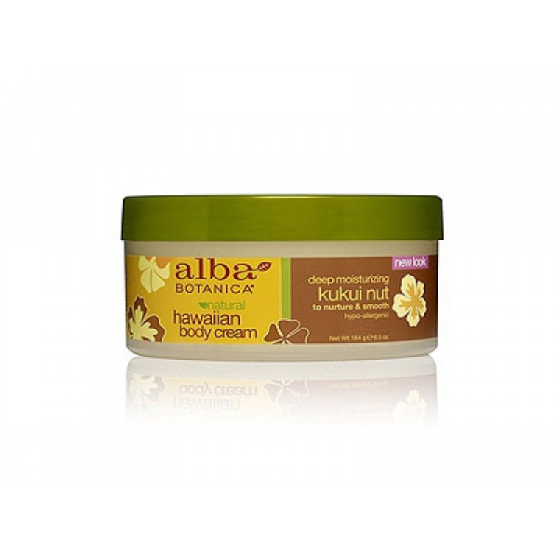 Крем для тела ALBA BOTANICA Глубоко увлажняющий  с маслом кукуйи «Гавайская линия»