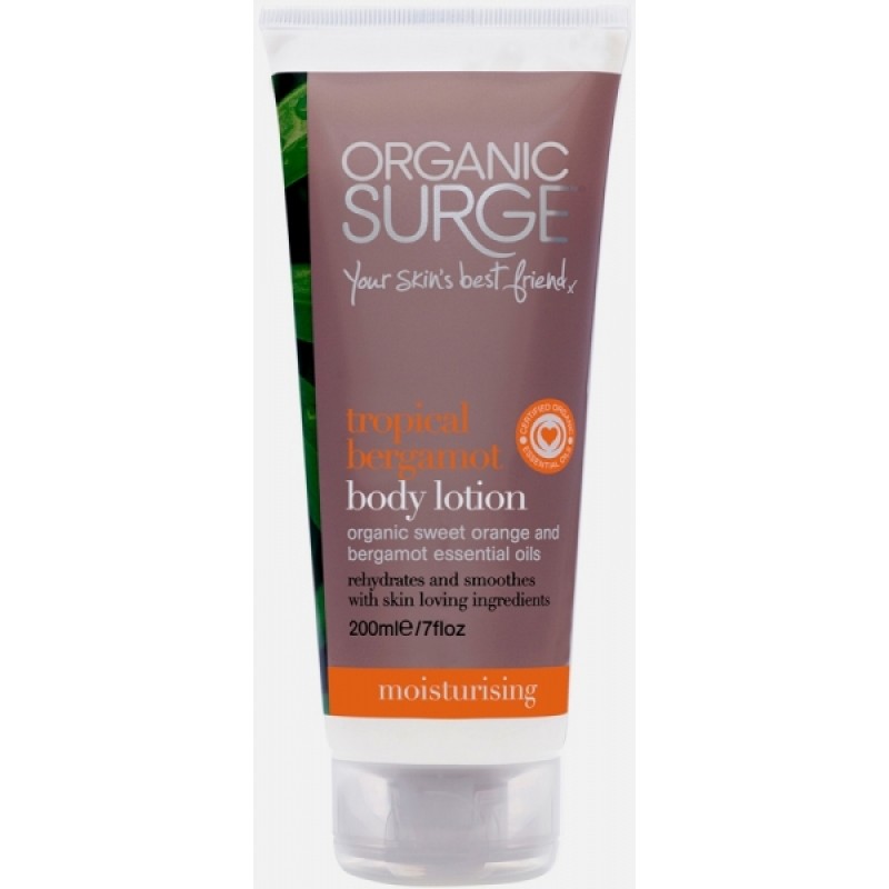 Лосьон для тела ORGANIC SURGE «Тропический бергамот» для всех типов кожи
