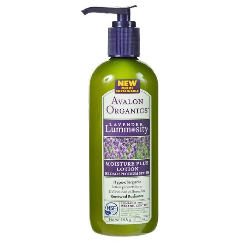 Увлажняющий лосьон AVALON ORGANICS SPF15 «Морские водоросли»