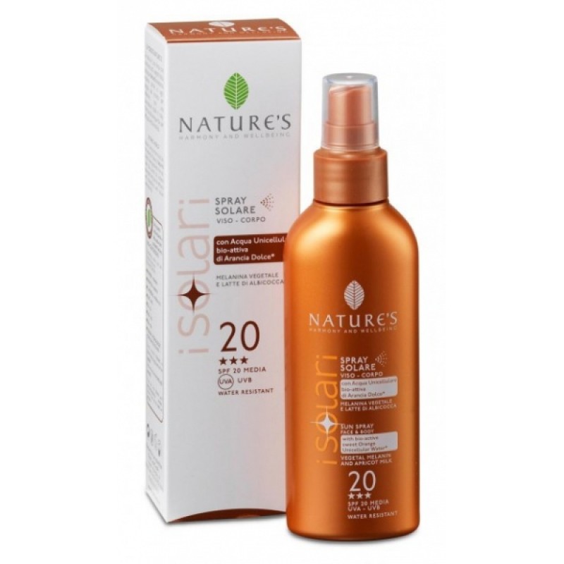 Спрей от солнца NATURE'S SPF-20