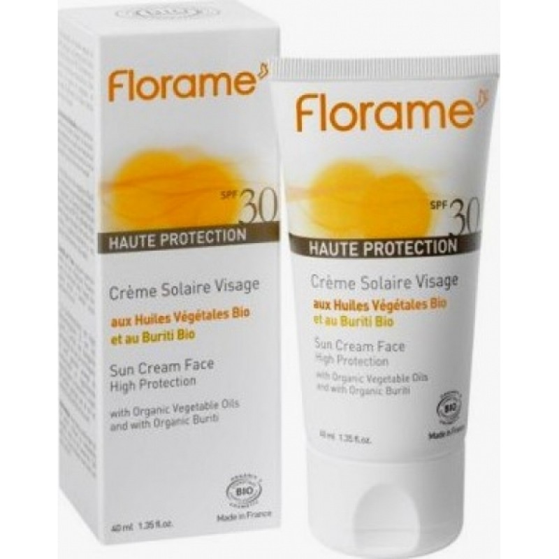 Солнцезащитный крем FLORAME для лица SPF-30