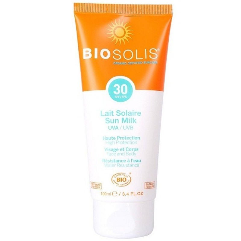 Солнцезащитное молочко для лица и тела BIOSOLIS SPF-30