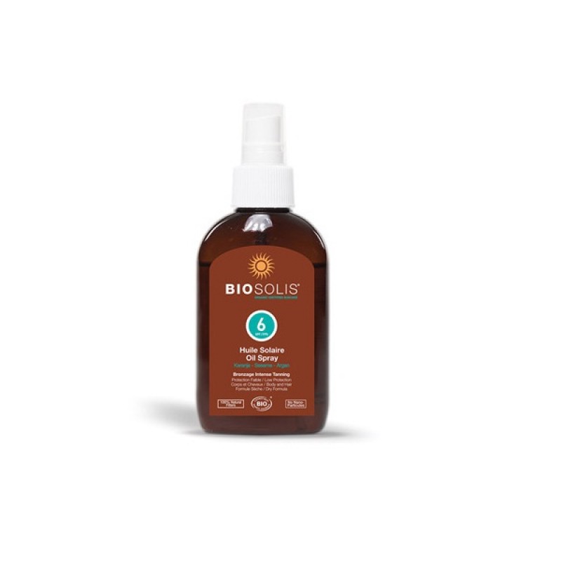 Масло BIOSOLIS солнцезащитное для лица и тела SPF-6
