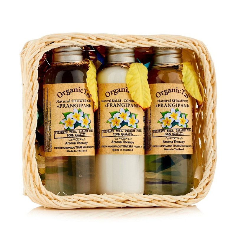 Набор для волос и тела ORGANIC TAI «Франжипани»