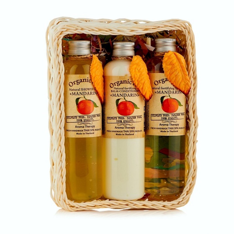 Набор для волос и тела ORGANIC TAI «Мандарин»