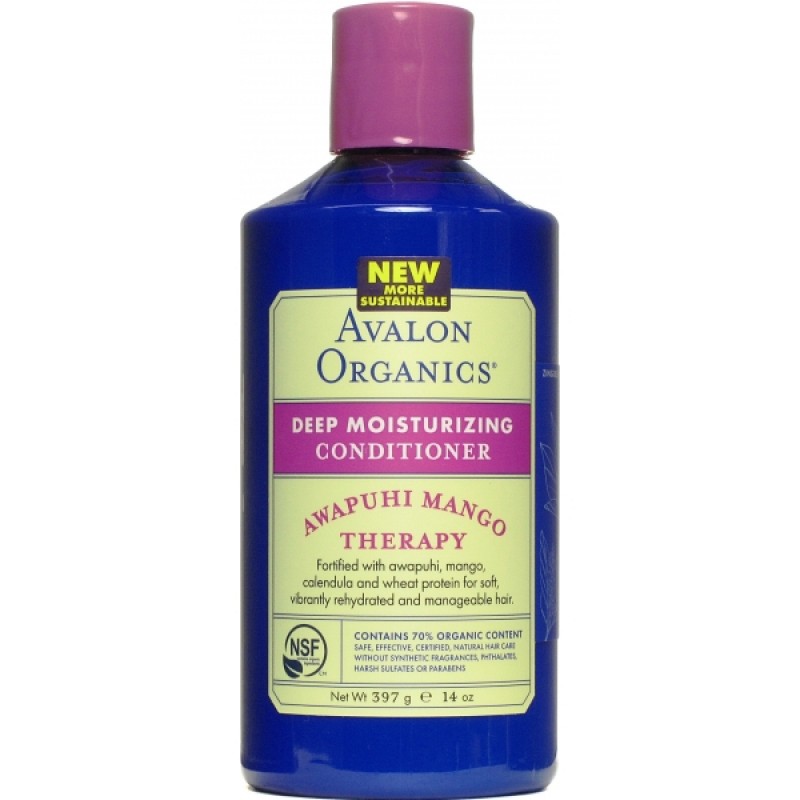 Кондиционер для волос AVALON ORGANICS увлажняющий  «Манго» для обезвоженных волос